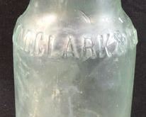 ANTIQUE J.M. CLARK & COMPANY BOTTLE