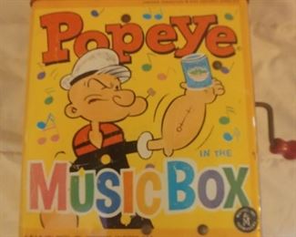 Popeye Jack in the Box $175