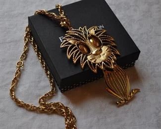 Vintage MCM lion pendant. $20.00