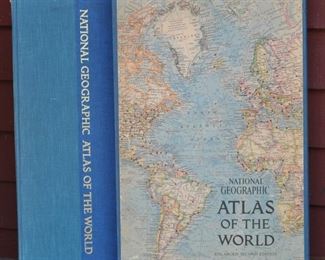 Huge atlas, with box cover... $20.00