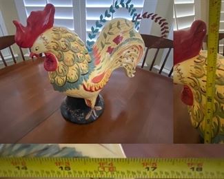 decorative rooster $15