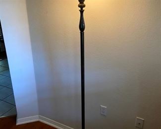 Floor lamp                                                                                                         Measures 70inches high                                                                        PRICE: $45 or best reasonable offer