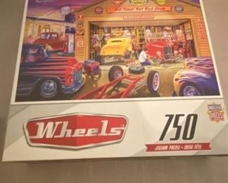 750 piece Wheels puzzle                                                                        PRICE: $3