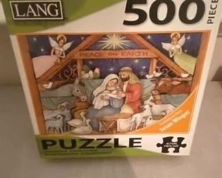 500 piece puzzle                                                                                          PRICE: $3