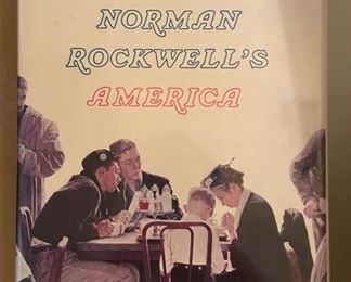 Norman Rockwell's America coffee table book                         PRICE: $5