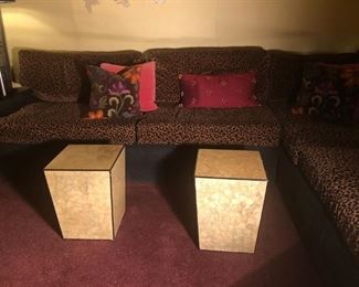 2 Cube accent tables