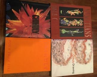 CHIHULY BOOK Lot