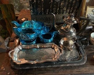 $49 SILVERPLATED ENGLISH TEA SET