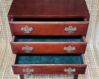 Mahogany Silverware Stand