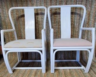 (2) Wicker Chairs
