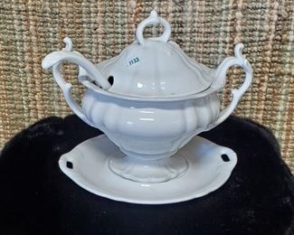 Soup Tureen w/Laddle