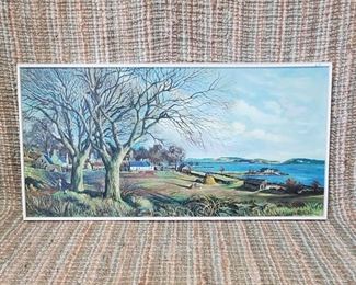 Picture of Trees/Lake/Home