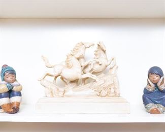 The eskimo boy and girl are sold.