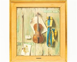 Oil on canvas by Walter Benoldi