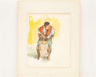 Watercolor by E Phillips