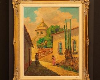 Oil on canvas by Maya