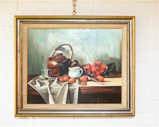 Oil on canvas E Krompt