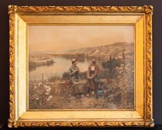 Art (Print) by Daniel Ridgeway Knight