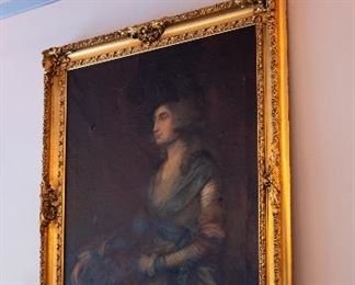 Oil on Canvas 59" tall x 49" wide