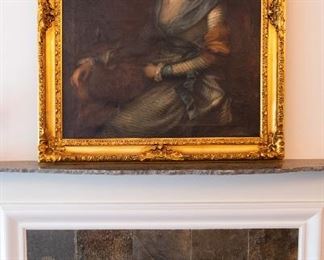 Oil on Canvas 59" tall x 49" wide