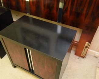 Item 21: Pair - Rosewood Nightstands $225 Some wear and marks on the tops. Fair condition.