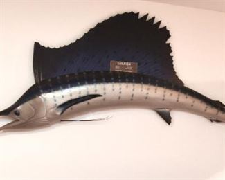 Item 48: Sailfish Mount $200 9.5' long sailfish who wants to come live with you.