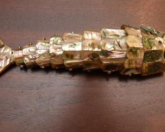 Item 62: Abelone articulated 8" fish bottle opener $30