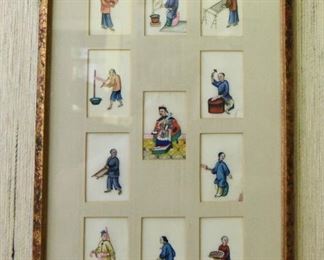 ITEM 75: Chinese miniature portraits on parchement $28
