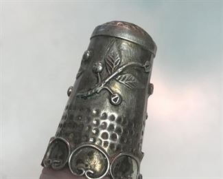 ITEM 84: Sterling silver thimble $20
