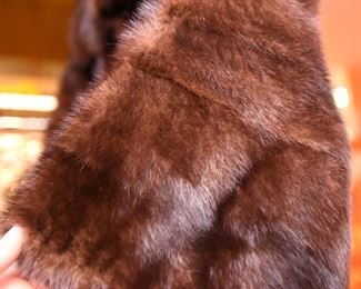 ITEM 113: Vintage Mink Bolero Jacket $195 Small size - maybe 4 or 6. Excellent condition