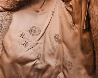 ITEM 114: Vintage Lynx Fur Coat $245 Small size - maybe 4 or 6. Excellent condition