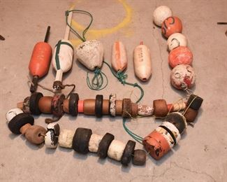 ITEM 132: Lot of Styrofoam Buoys $40
