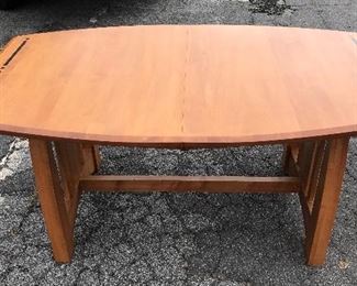 Aspen Dining Room Table By Simply Amish with 2 leaves