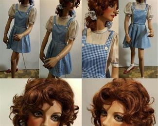Vintage Female Mannequin 