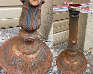 Ornate Iron Table Base