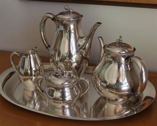 #5 Reed Barton silverplate teaset tray is Achievement community silverplate  $80.00