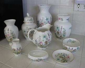 #15 lot Wild Tudor Ansley English bone china pieces $60.00