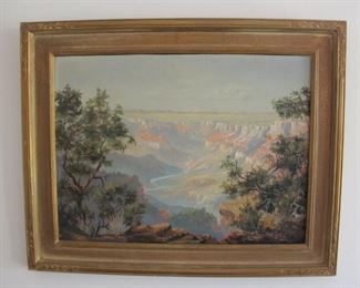 #25  Arnold Des Plantes listed artist painting $300.00