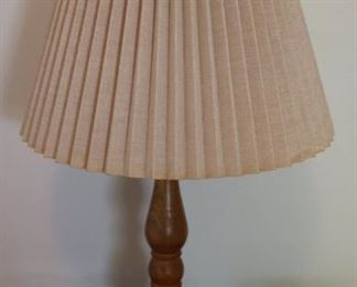#43 Small bedside wood lamp  $20.00