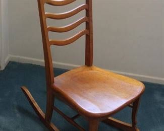 #45 Maple rocking chair  $40.00