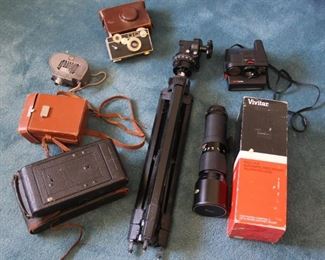 #57 Camera lot  $60.00 all as is 