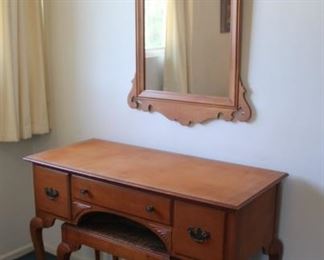 #70 Vanity with mirror and bench  $150.00