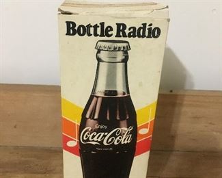 Vintage Coca Cola Coke Radio in box