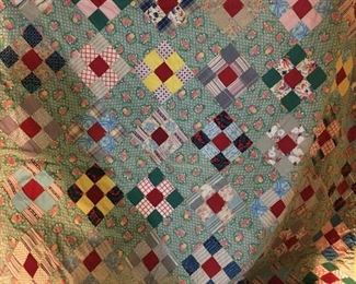 Beautiful hand stitched quilts