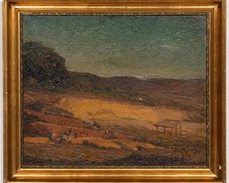 https://www.liveauctioneers.com/item/85207267_bela-csalany-hungarian-field-workers-painting