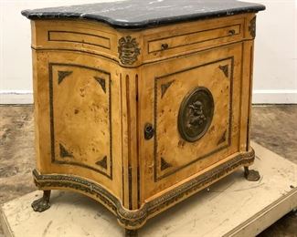 https://www.liveauctioneers.com/item/85207373_continental-birds-eye-maple-and-marble-side-cabinet