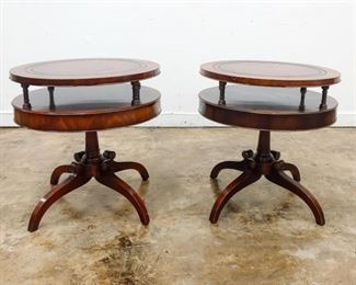 https://www.liveauctioneers.com/item/85207425_pair-mahogany-and-leather-topped-drum-tables