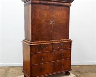 https://www.liveauctioneers.com/item/85207440_william-and-mary-period-walnut-cabinet-on-chest
