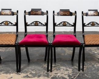 https://www.liveauctioneers.com/item/85207445_four-19th-c-regency-ebonized-brass-inlaid-chairs