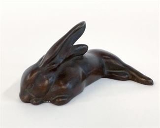 https://www.liveauctioneers.com/item/85207481_peter-hayward-bronze-rabbit-paperweight-1945